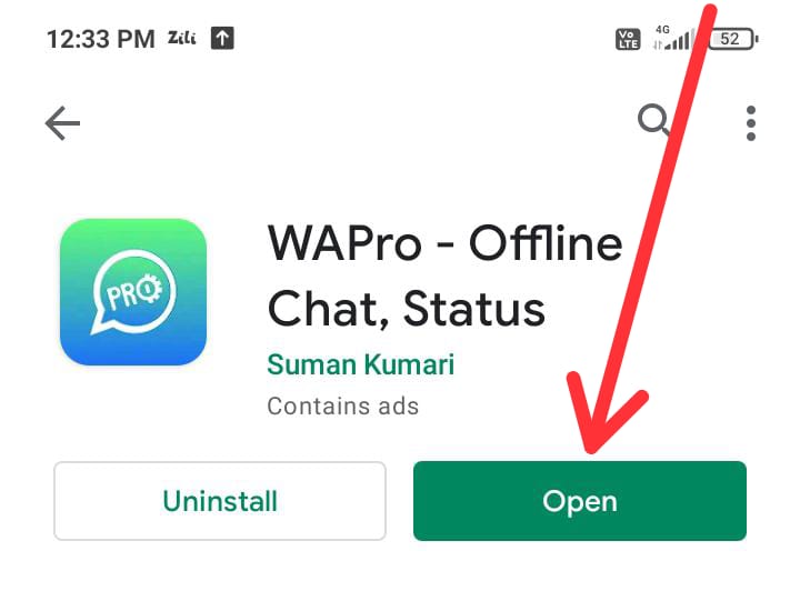 WAPro App Status Saver Android 11 and 12