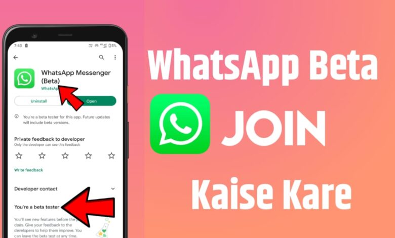 WhatsApp Beta Kaise Bane