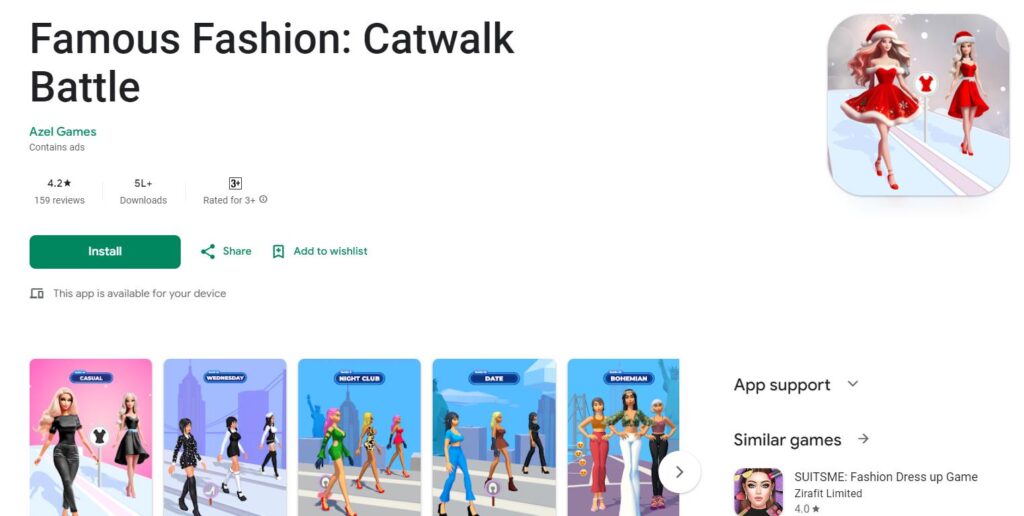 Famous Fashion: Catwalk Battle