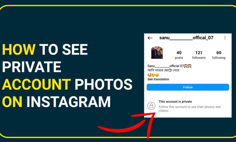 How to See Private Account Photos on Instagram