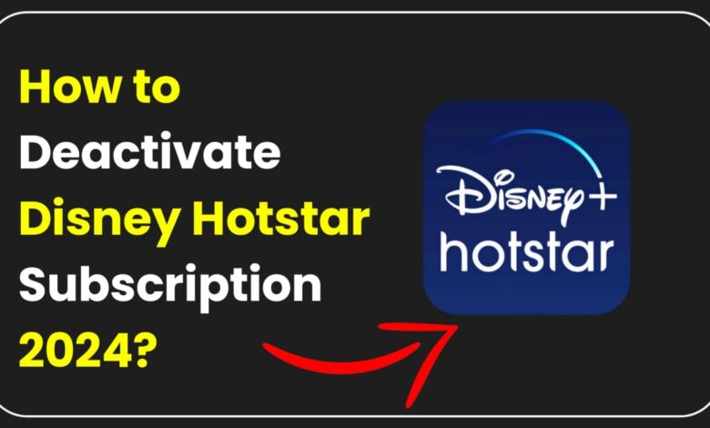 Disney Hotstar Subscription Deactivate kaise kare