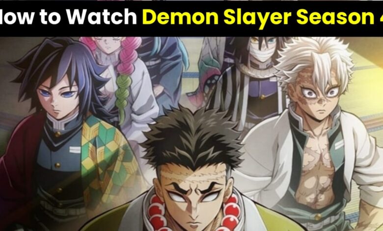 How to Watch Demon Slayer Season 4