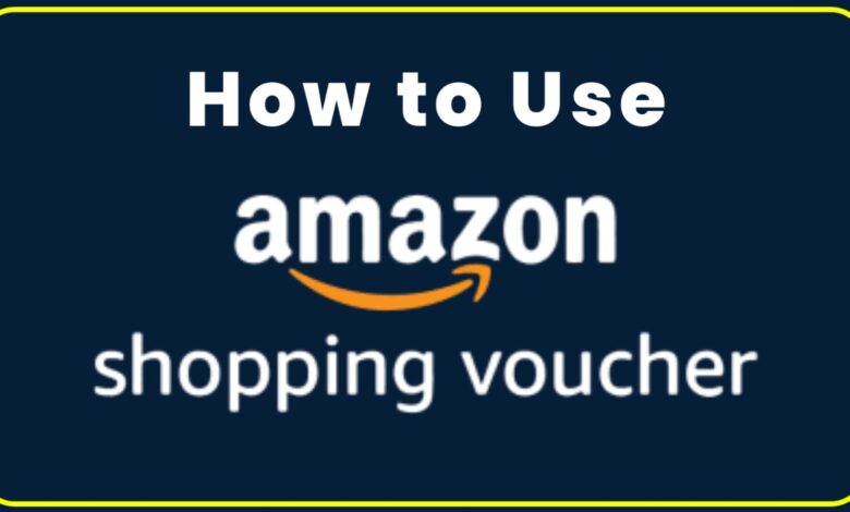 How to use Amazon shopping voucher