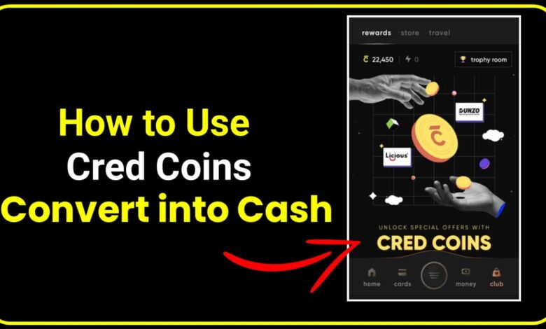 How to use Cred Coins