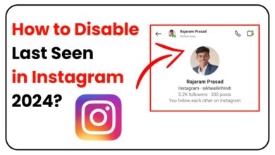 How to Disable Last seen in Instagram