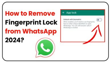 How to Remove Finger Print Lock from WhatsApp