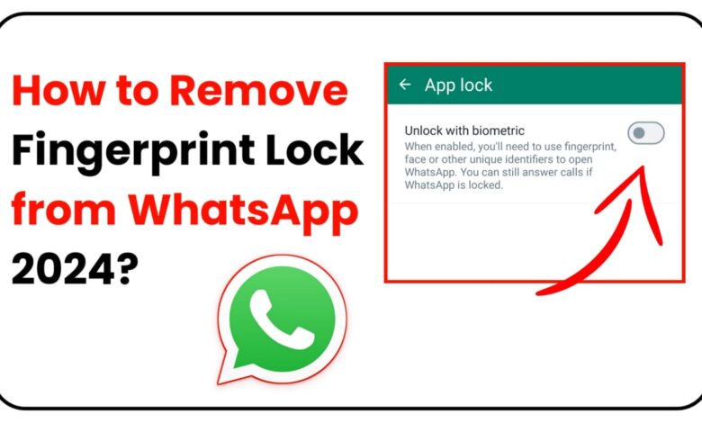 How to Remove Finger Print Lock from WhatsApp