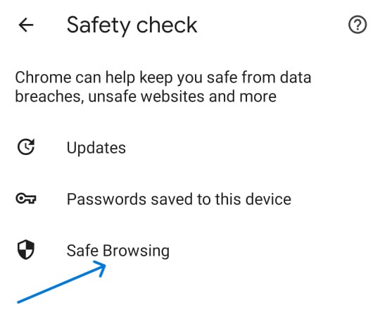  Safe Browsing 